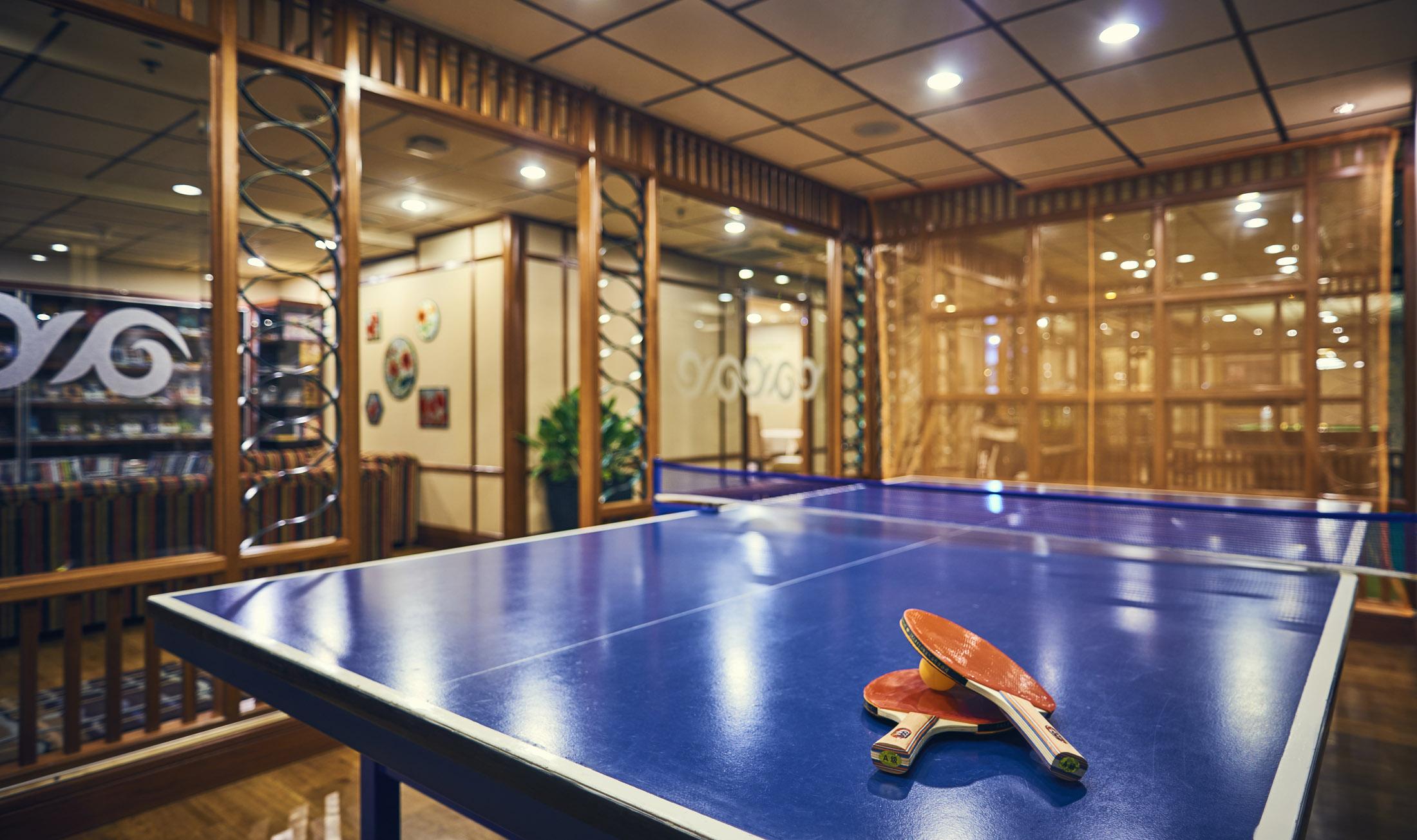 舍伍德公寓式酒店 胡志明市 外观 照片 Table tennis table