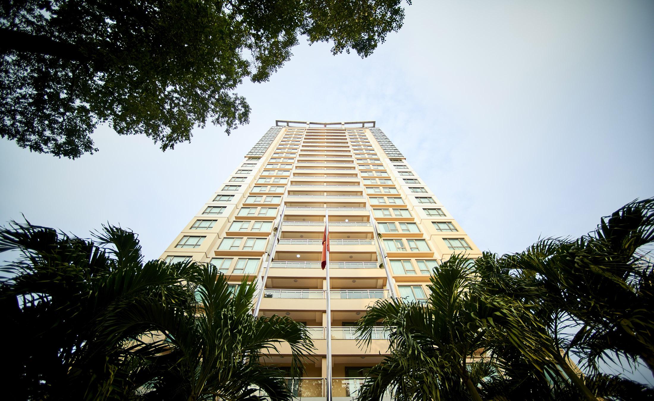 舍伍德公寓式酒店 胡志明市 外观 照片 The Peninsula Bangkok