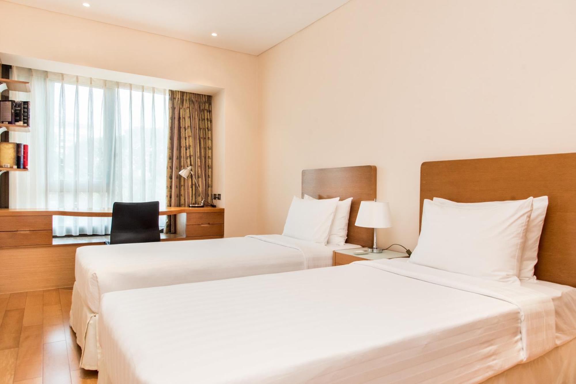舍伍德公寓式酒店 胡志明市 外观 照片 A typical room at the hotel