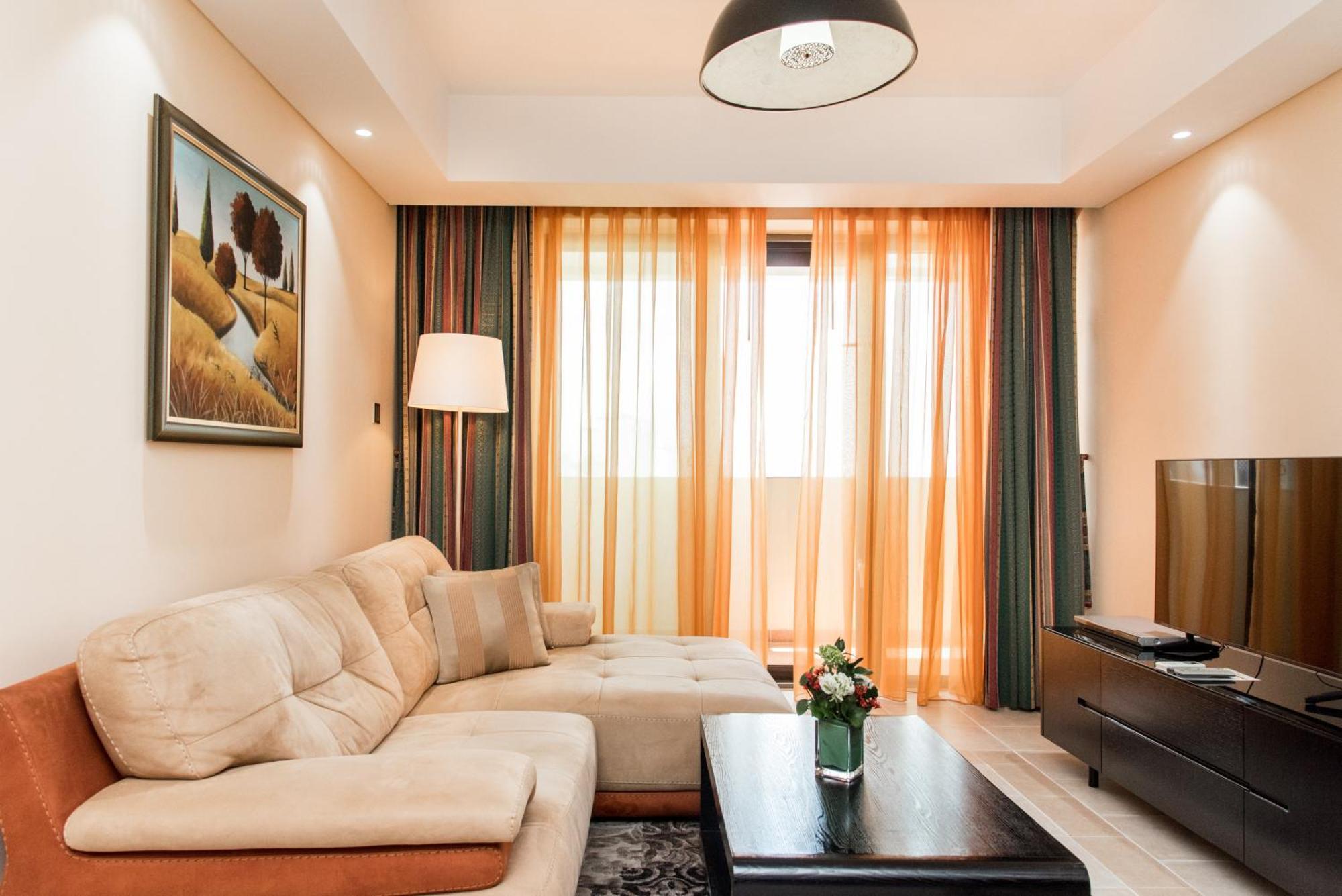 舍伍德公寓式酒店 胡志明市 外观 照片 A living room